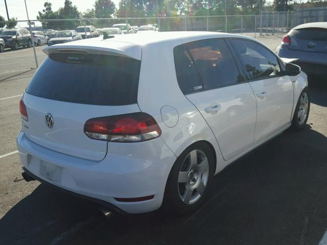 WVWGD7AJ9EW000330 - 2014 VOLKSWAGEN GTI WHITE photo 4