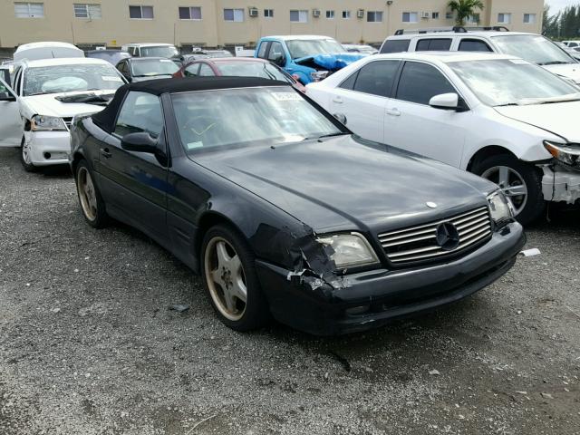 WDBFA68F71F198317 - 2001 MERCEDES-BENZ SL 500 BLACK photo 1