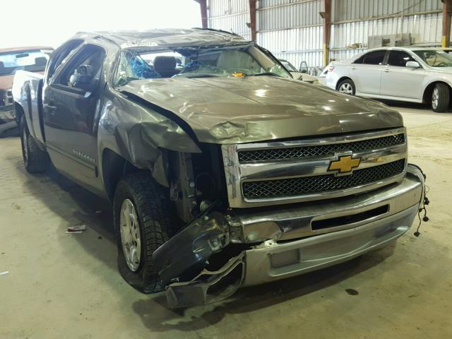 1GCRCSE08CZ275604 - 2012 CHEVROLET SILVERADO GRAY photo 1