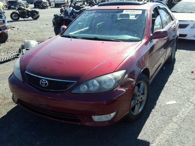 4T1BA32K46U510872 - 2006 TOYOTA CAMRY SE MAROON photo 2