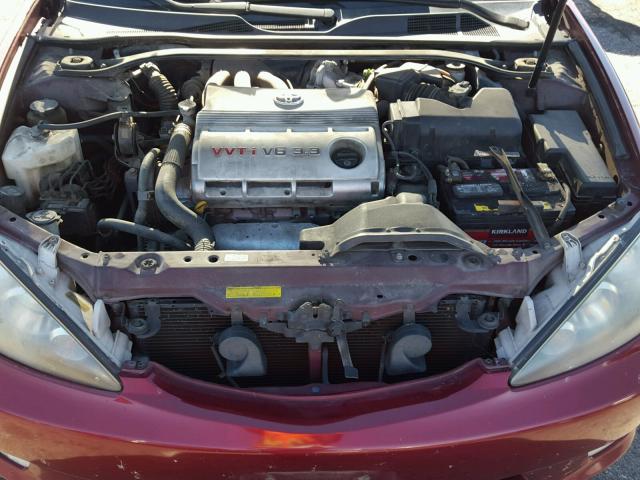 4T1BA32K46U510872 - 2006 TOYOTA CAMRY SE MAROON photo 7