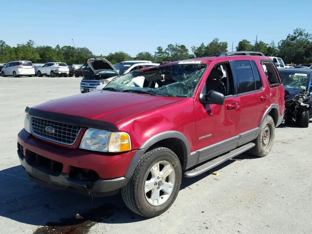 1FMZU63W14UA67795 - 2004 FORD EXPLORER X MAROON photo 2