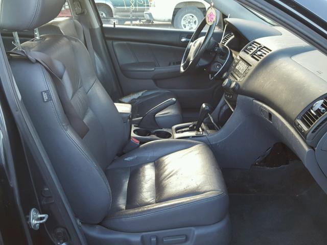 1HGCM66515A006352 - 2005 HONDA ACCORD EX GRAY photo 5