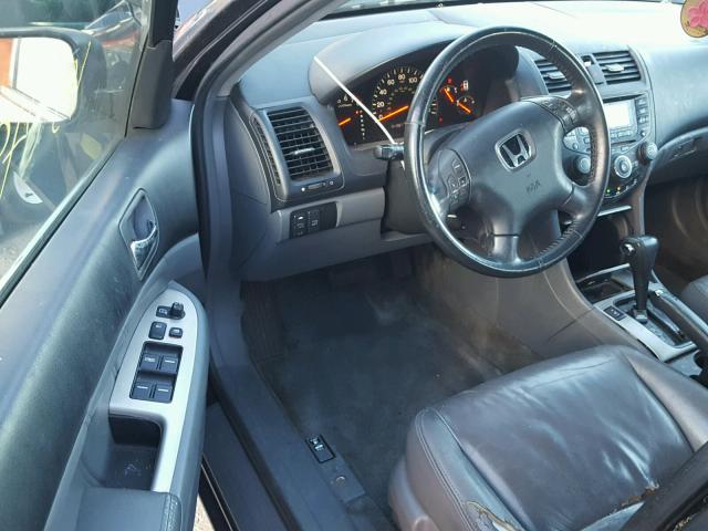 1HGCM66515A006352 - 2005 HONDA ACCORD EX GRAY photo 9