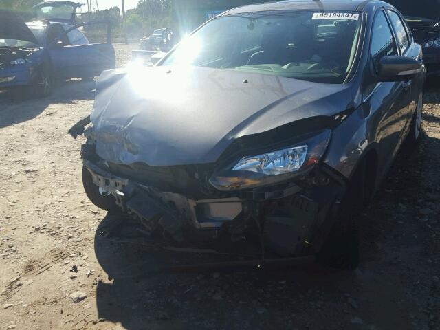 1FADP3N28EL422716 - 2014 FORD FOCUS TITA GRAY photo 9