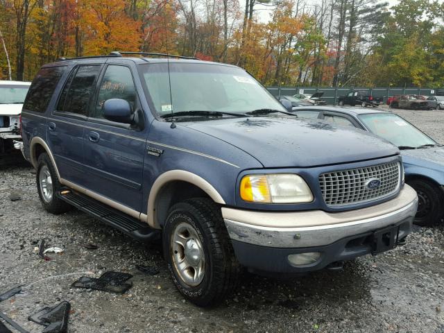 1FMPU18L9XLB17281 - 1999 FORD EXPEDITION BLUE photo 1