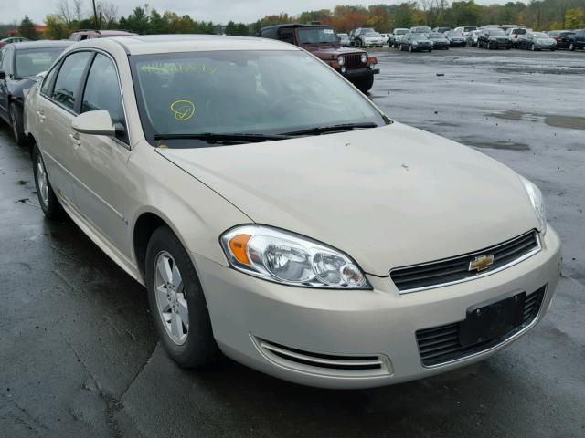 2G1WT57K891121102 - 2009 CHEVROLET IMPALA 1LT TAN photo 1