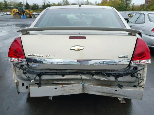 2G1WT57K891121102 - 2009 CHEVROLET IMPALA 1LT TAN photo 9