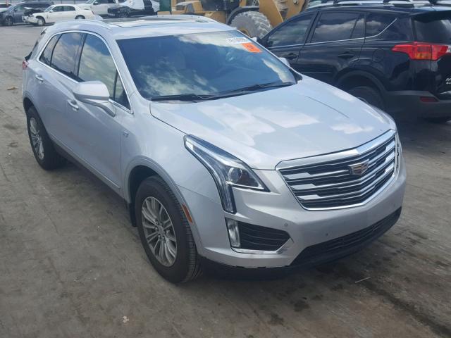 1GYKNCRSXJZ240261 - 2018 CADILLAC XT5 LUXURY SILVER photo 1