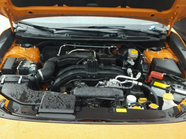 JF2GTAMC1JH201426 - 2018 SUBARU CROSSTREK ORANGE photo 7