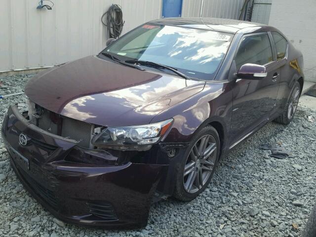 JTKJF5C73C3033403 - 2012 TOYOTA SCION TC 栗色 照片 2