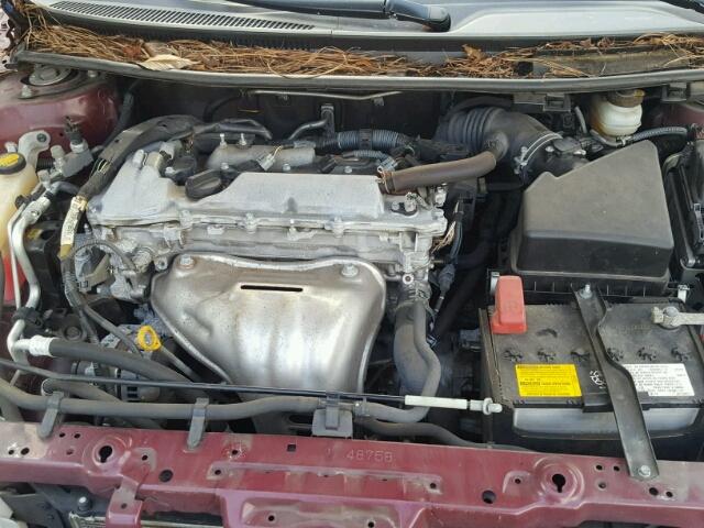 JTKJF5C73C3033403 - 2012 TOYOTA SCION TC 栗色 照片 7