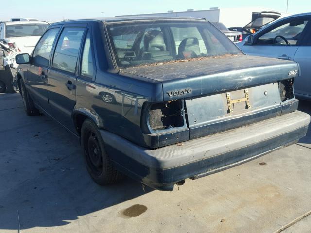 YV1LS5550T1314345 - 1996 VOLVO 850 BASE GREEN photo 3