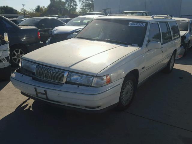 YV1KW9608T1033825 - 1996 VOLVO 960 WHITE photo 2