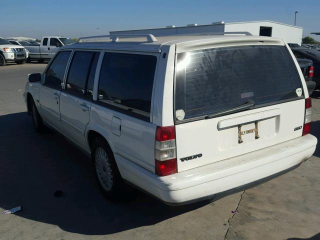 YV1KW9608T1033825 - 1996 VOLVO 960 WHITE photo 3