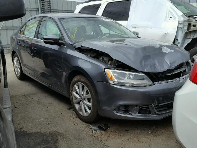 3VWD17AJ2EM399848 - 2014 VOLKSWAGEN JETTA SE GRAY photo 1