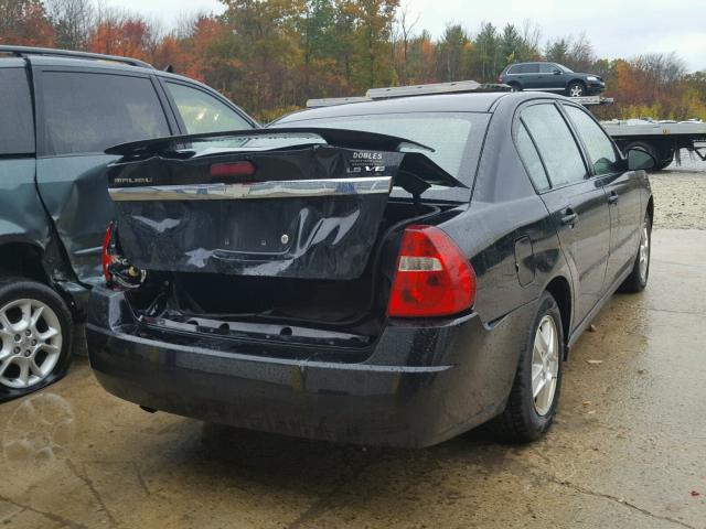 1G1ZT54894F217800 - 2004 CHEVROLET MALIBU BLACK photo 4