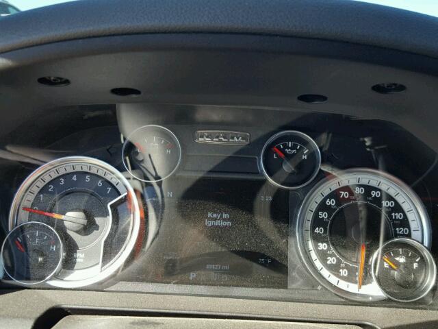 1C6RR6GT6DS693710 - 2013 RAM 1500 SLT GRAY photo 8