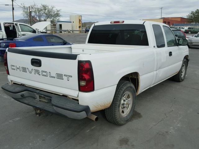 1GCEC19T74Z244777 - 2004 CHEVROLET SILVERADO WHITE photo 4