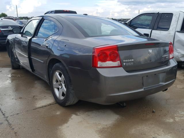 2B3CA3CV3AH242914 - 2010 DODGE CHARGER SX GRAY photo 3