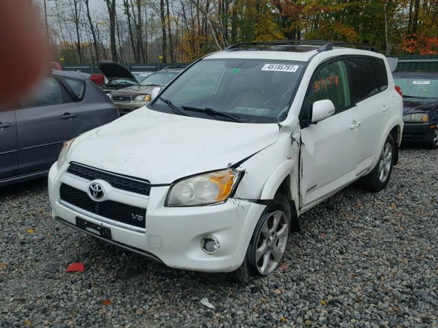 JTMDK4DV2A5089647 - 2010 TOYOTA RAV4 WHITE photo 2