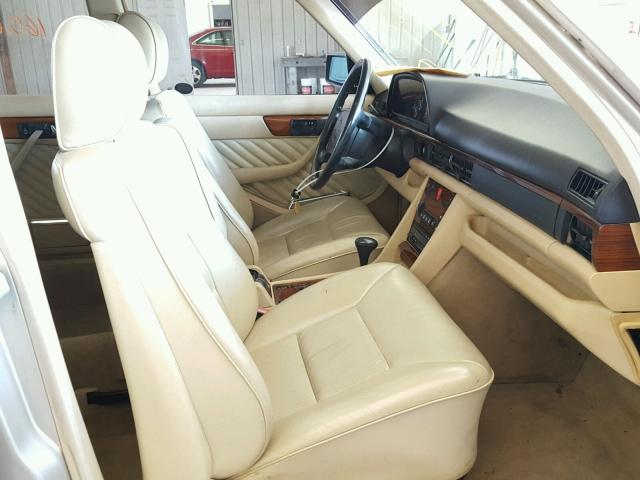 WDBCA25E3MA592390 - 1991 MERCEDES-BENZ 300 SEL TAN photo 5