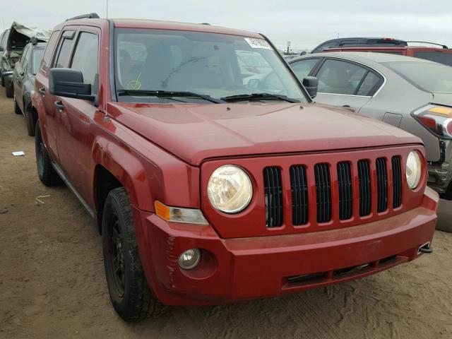 1J8FF28W88D572427 - 2008 JEEP PATRIOT SP MAROON photo 1