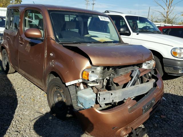 JN8AZ2KR0BT208497 - 2011 NISSAN CUBE BASE BROWN photo 1