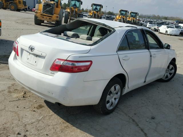 4T1BE46K29U842012 - 2009 TOYOTA CAMRY BASE WHITE photo 4