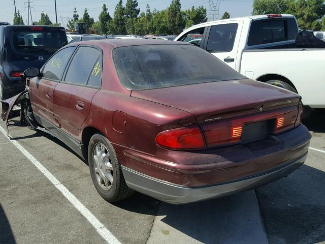 2G4WF5513Y1216606 - 2000 BUICK REGAL GS RED photo 3