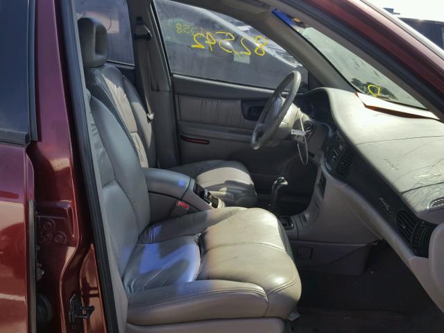2G4WF5513Y1216606 - 2000 BUICK REGAL GS RED photo 5