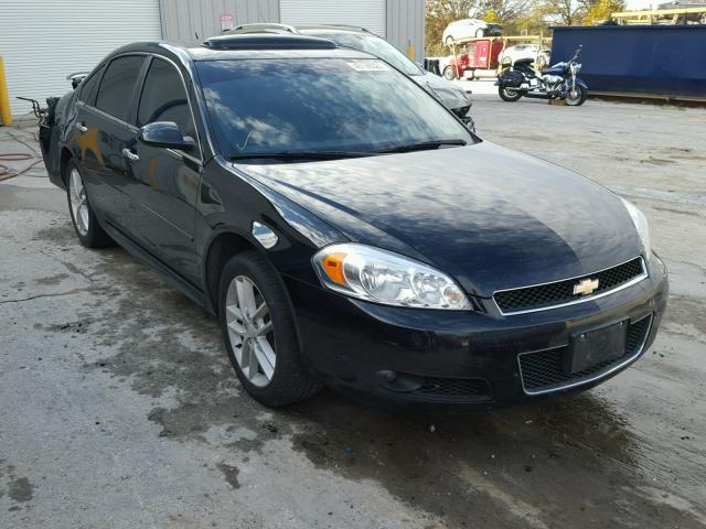 2G1WC5E39C1221700 - 2012 CHEVROLET IMPALA LTZ BLACK photo 1