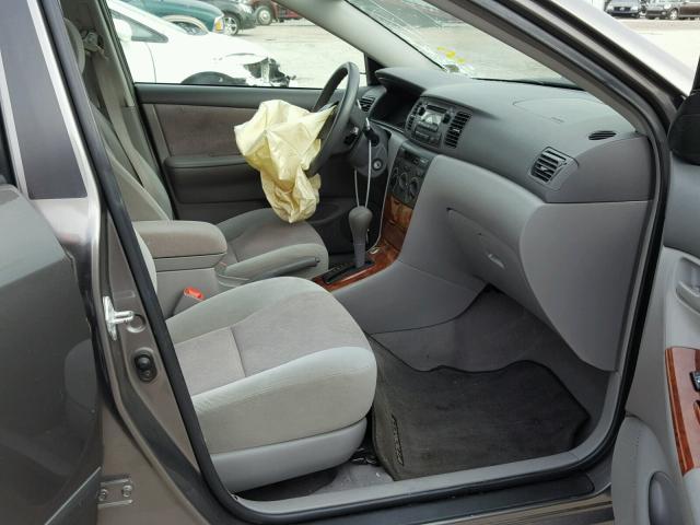 1NXBR32E57Z920066 - 2007 TOYOTA COROLLA CE GRAY photo 5