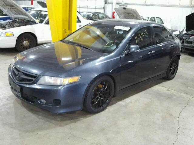 JH4CL96996C034734 - 2006 ACURA TSX BLUE photo 2