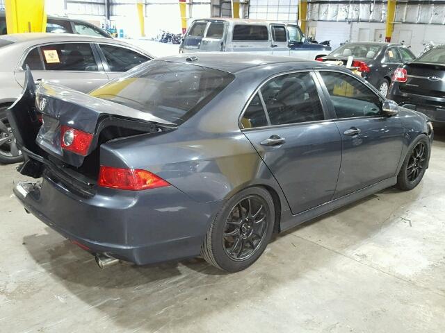 JH4CL96996C034734 - 2006 ACURA TSX BLUE photo 4