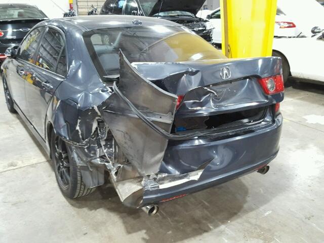 JH4CL96996C034734 - 2006 ACURA TSX BLUE photo 9