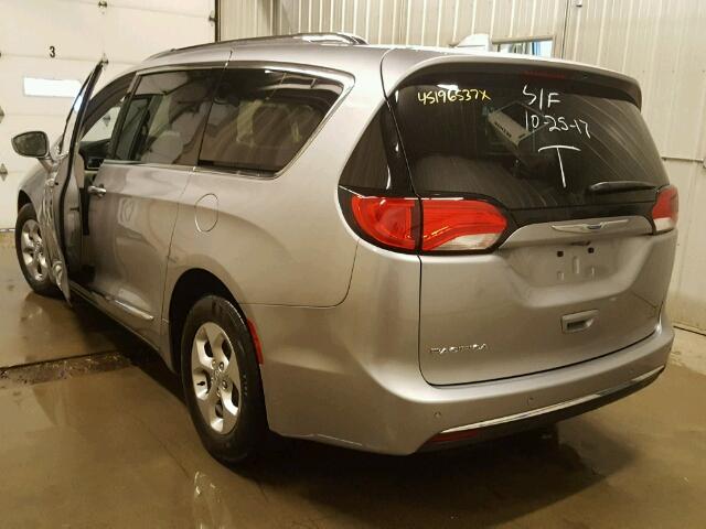 2C4RC1EG0HR635005 - 2017 CHRYSLER PACIFICA T SILVER photo 3