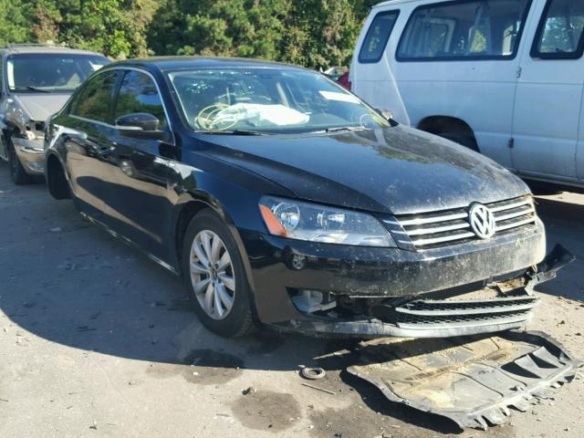 1VWAT7A32FC052781 - 2015 VOLKSWAGEN PASSAT S BLACK photo 1