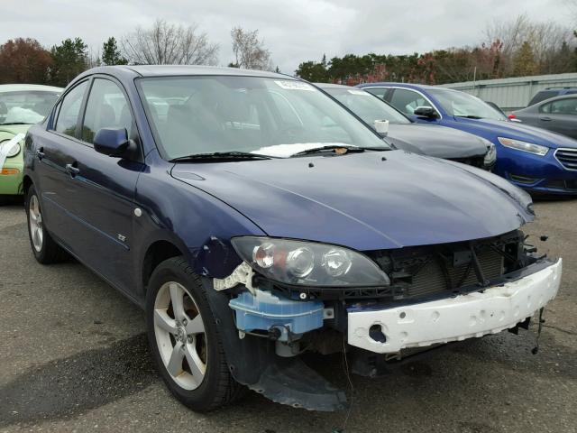 JM1BK123651349374 - 2005 MAZDA 3 BLUE photo 1