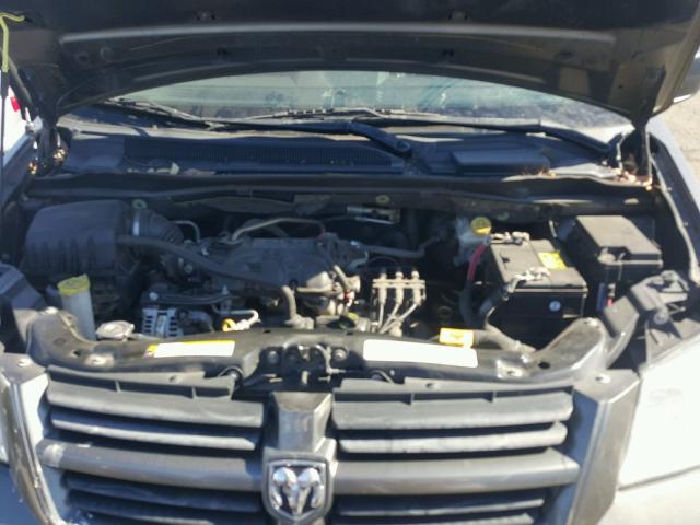 2D4RN4DE7AR283173 - 2010 DODGE GRAND CARA GRAY photo 7