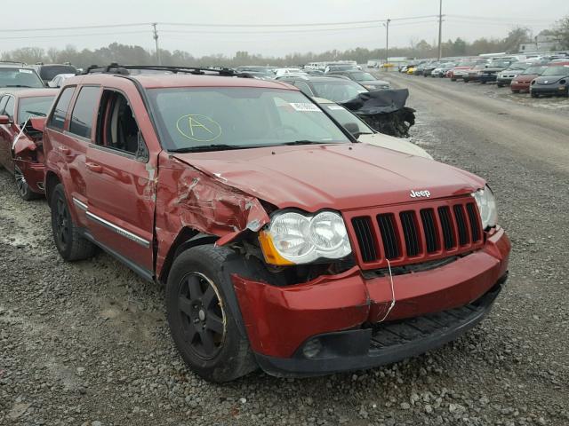 1J4PS4GK5AC122631 - 2010 JEEP GRAND CHER RED photo 1