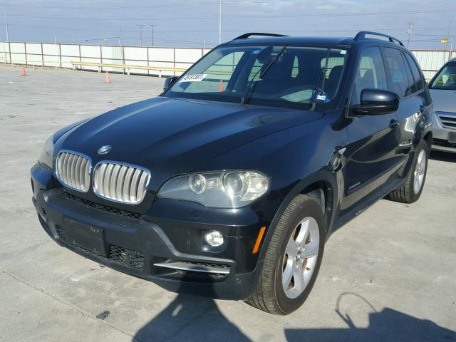 5UXFF03549LJ95708 - 2009 BMW X5 XDRIVE3 BLACK photo 2