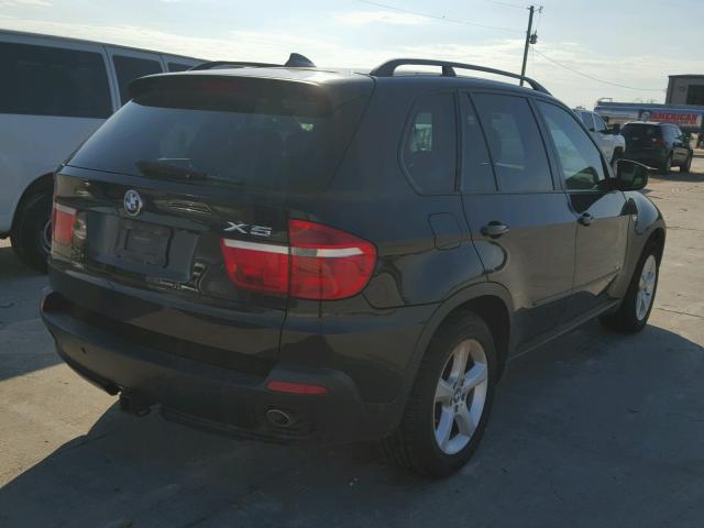 5UXFF03549LJ95708 - 2009 BMW X5 XDRIVE3 BLACK photo 4