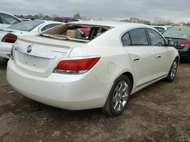 1G4GC5EC7BF356012 - 2011 BUICK LACROSSE C WHITE photo 4