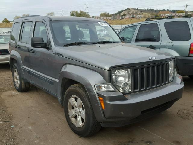 1C4PJMAK8CW161300 - 2012 JEEP LIBERTY SILVER photo 1