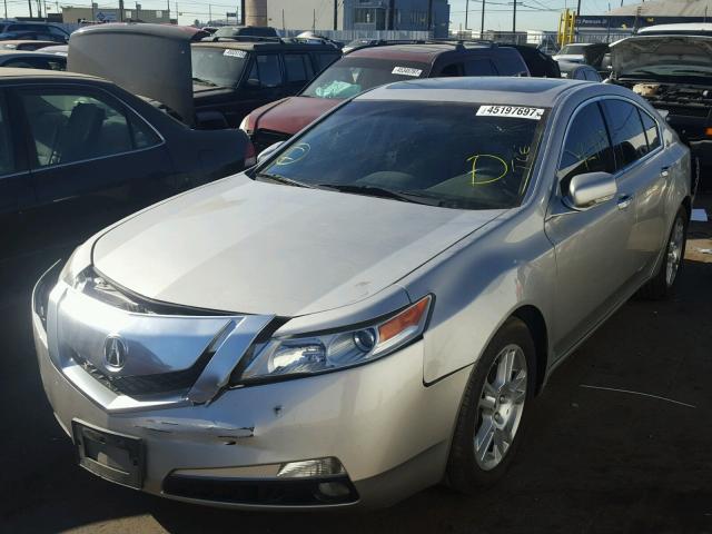 19UUA86559A010239 - 2009 ACURA TL SILVER photo 2