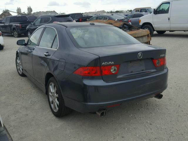 JH4CL96917C020506 - 2007 ACURA TSX GRAY photo 3