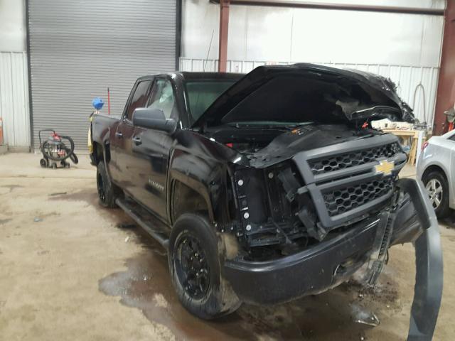 1GCVKPEH2FZ165656 - 2015 CHEVROLET SILVERADO BLACK photo 1