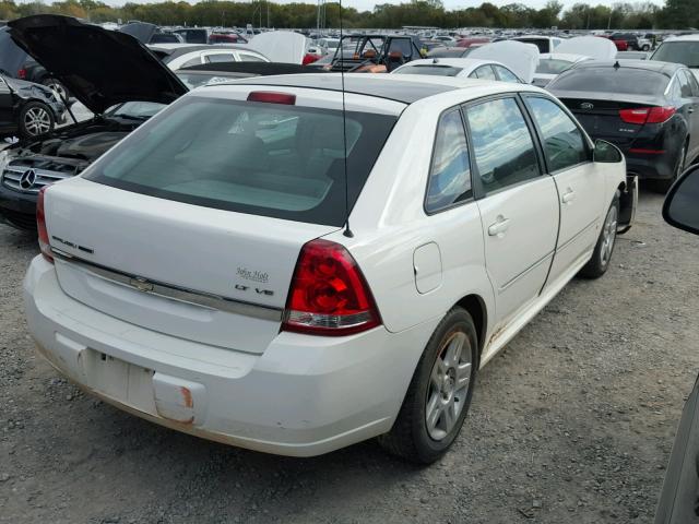 1G1ZT61826F259982 - 2006 CHEVROLET MALIBU MAX WHITE photo 4