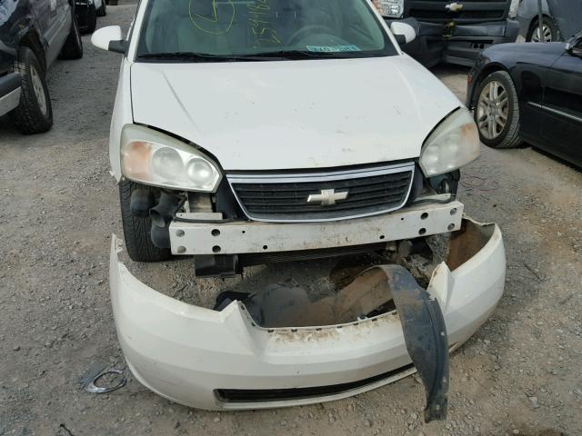 1G1ZT61826F259982 - 2006 CHEVROLET MALIBU MAX WHITE photo 9